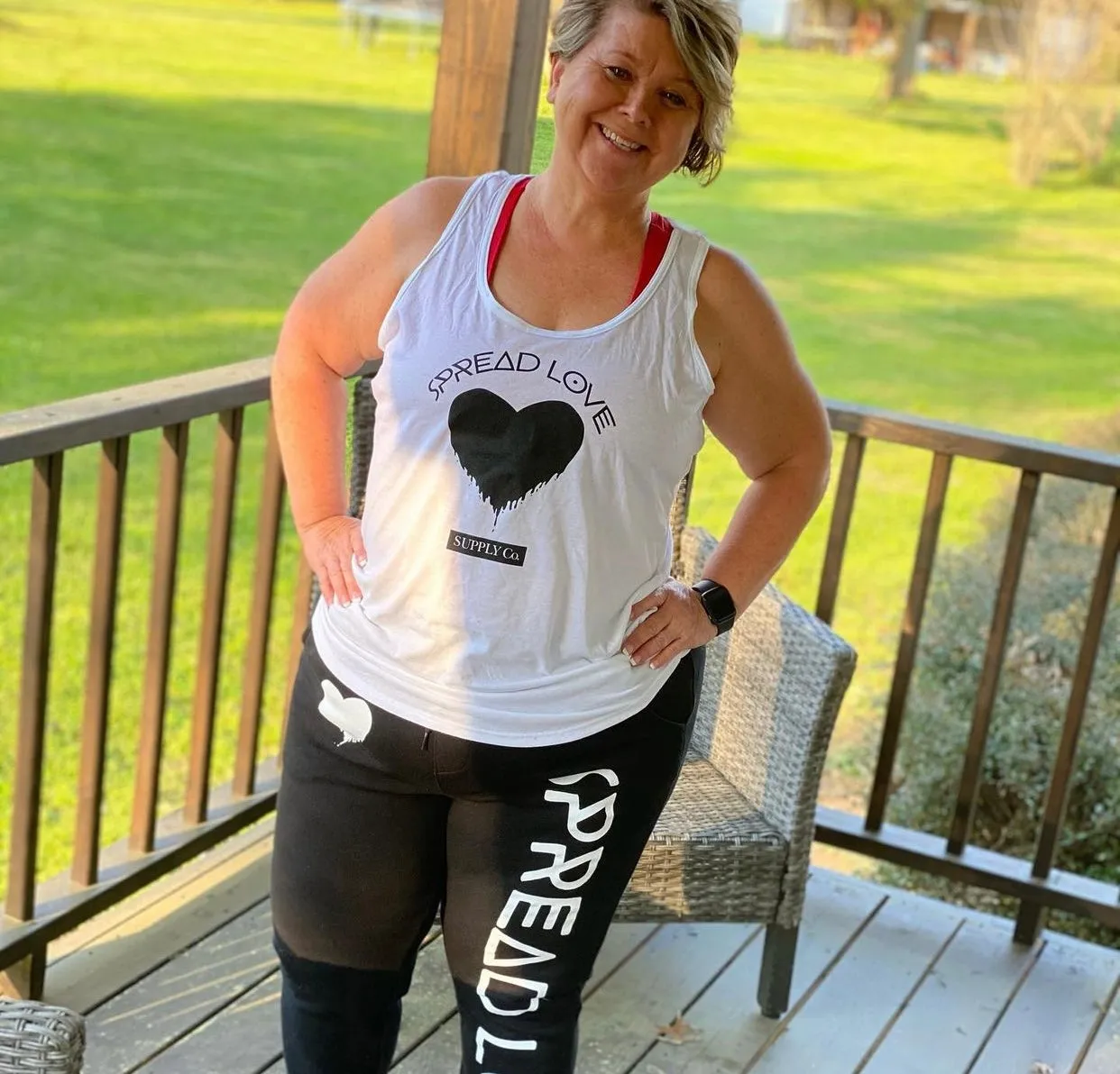 Spread Love Women's Big Logo Tank Top