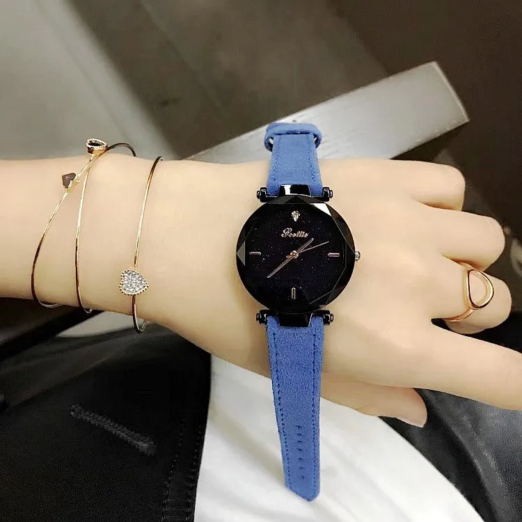 Starry Sky Pattern Luxurious Women's Watch