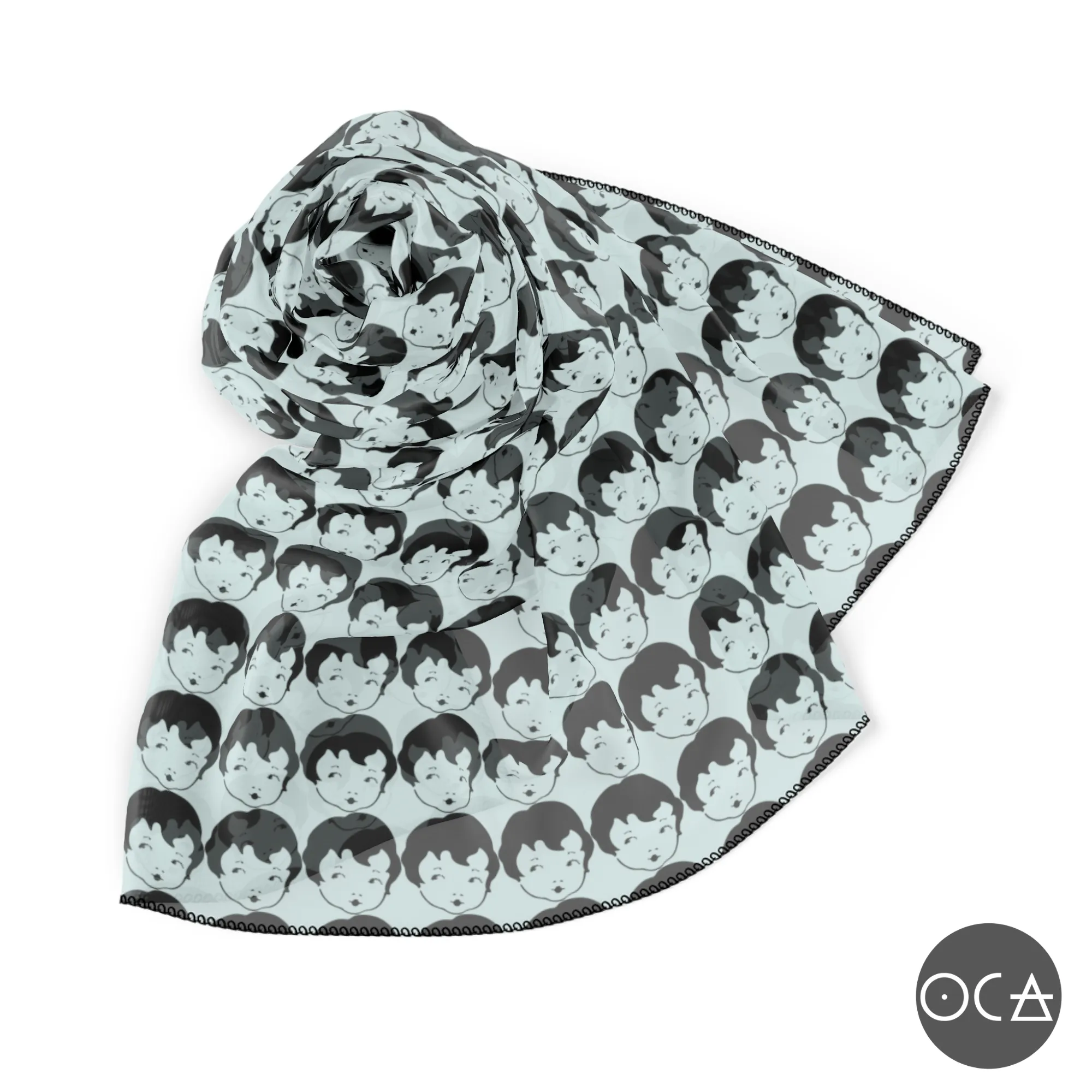 Storyscarf: Dollface (Sheer Scarf/Multiple Colors)