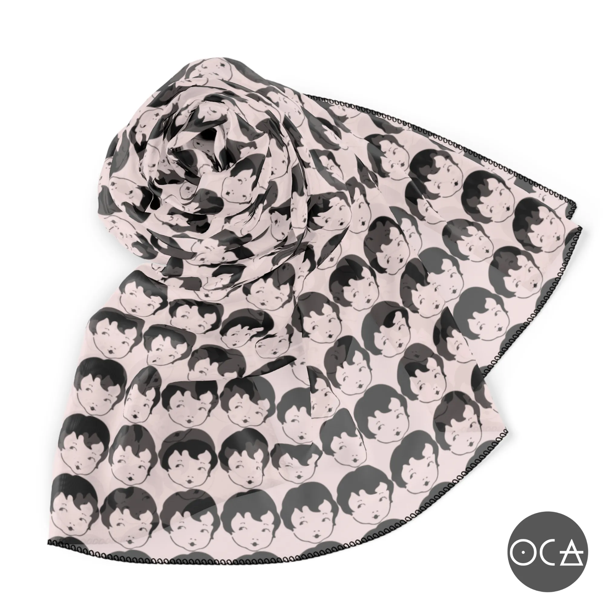 Storyscarf: Dollface (Sheer Scarf/Multiple Colors)