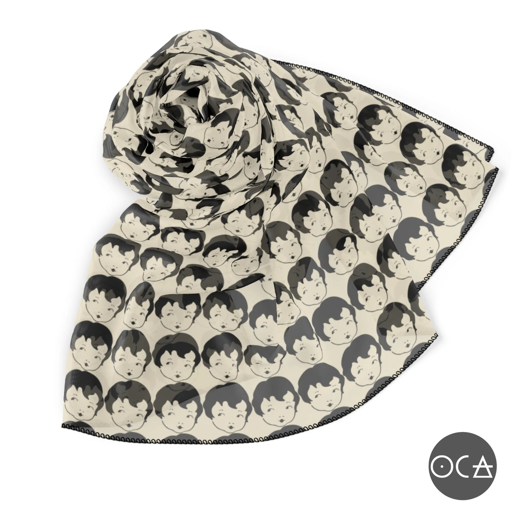 Storyscarf: Dollface (Sheer Scarf/Multiple Colors)