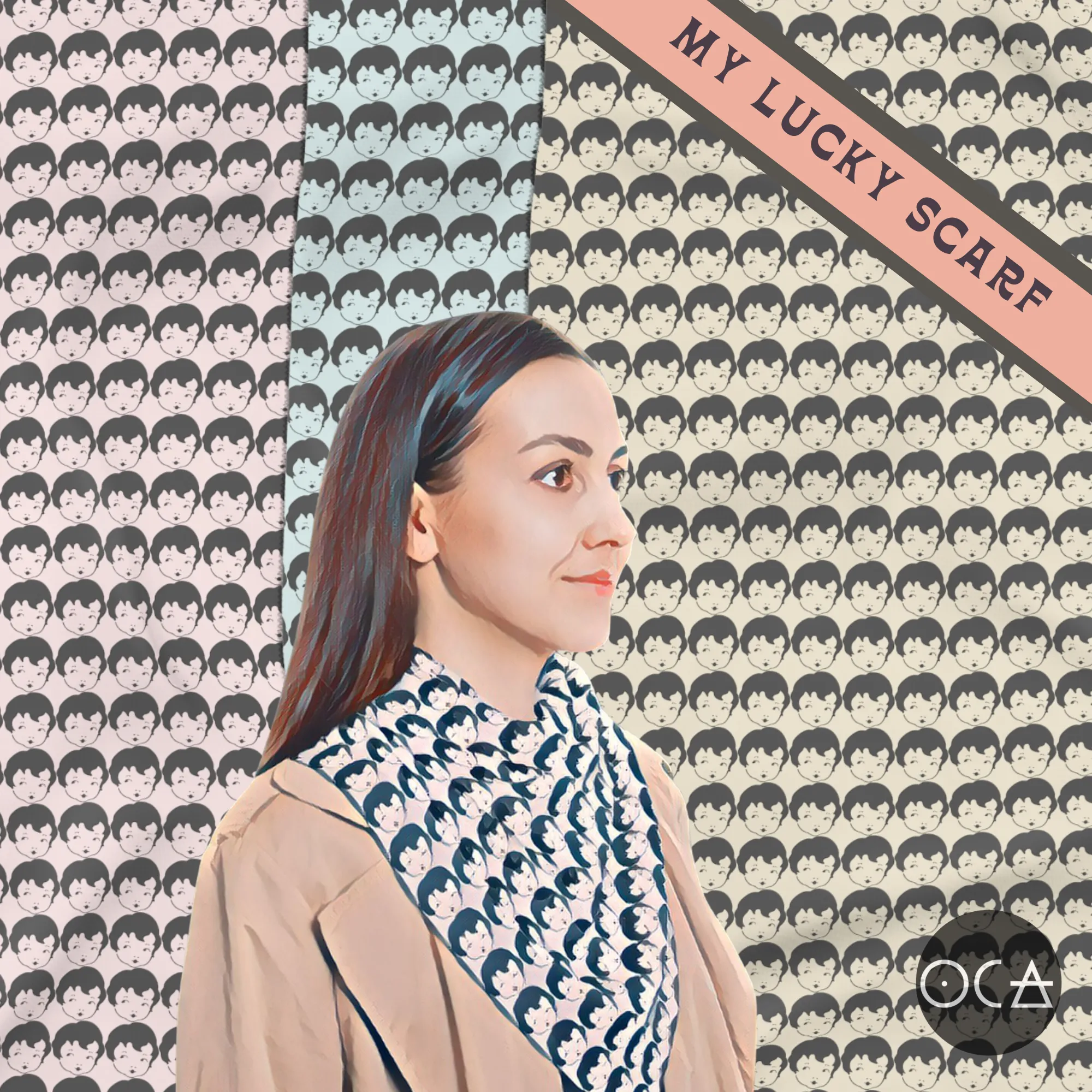 Storyscarf: Dollface (Sheer Scarf/Multiple Colors)