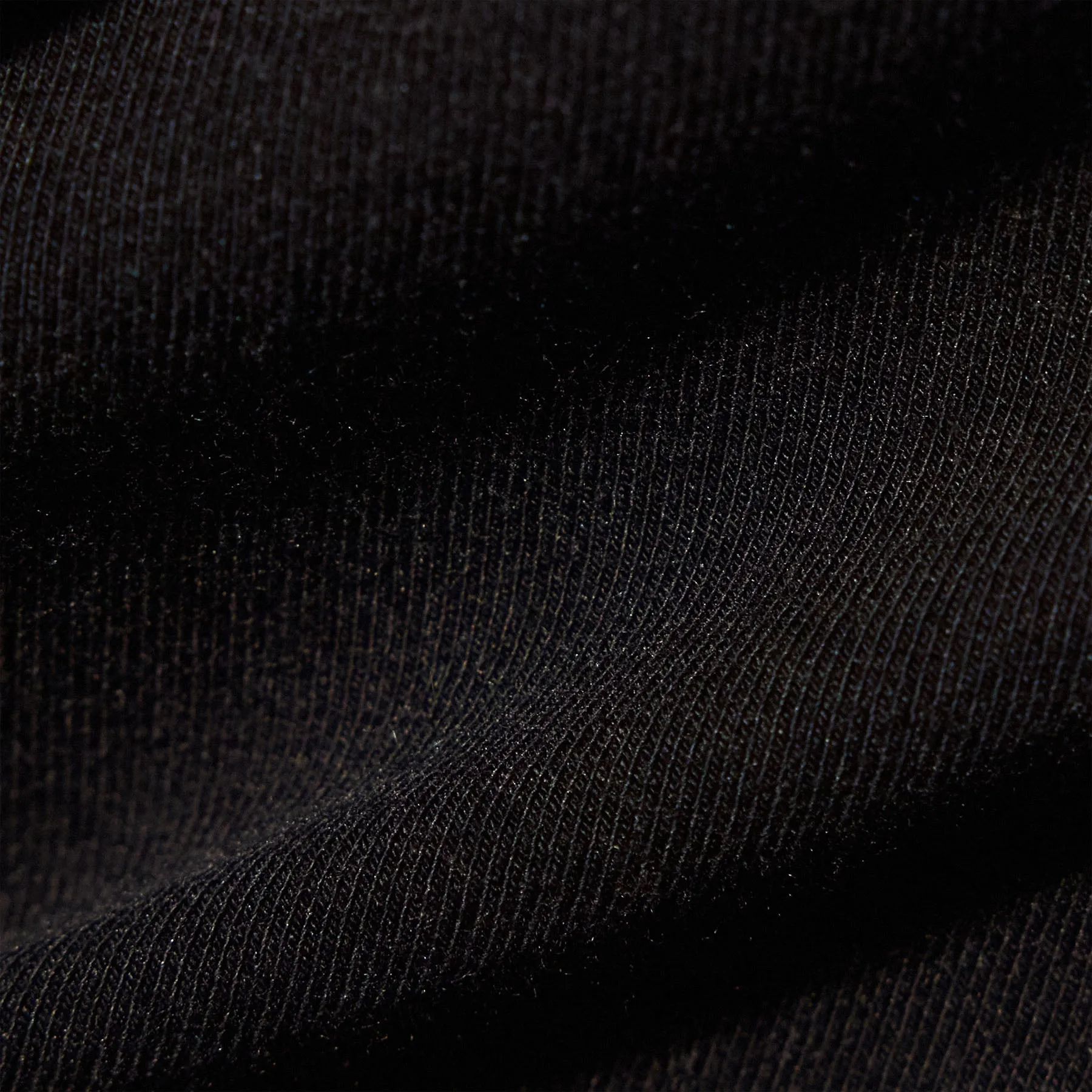 Stretch Lotus Mock Neck Dress - Black