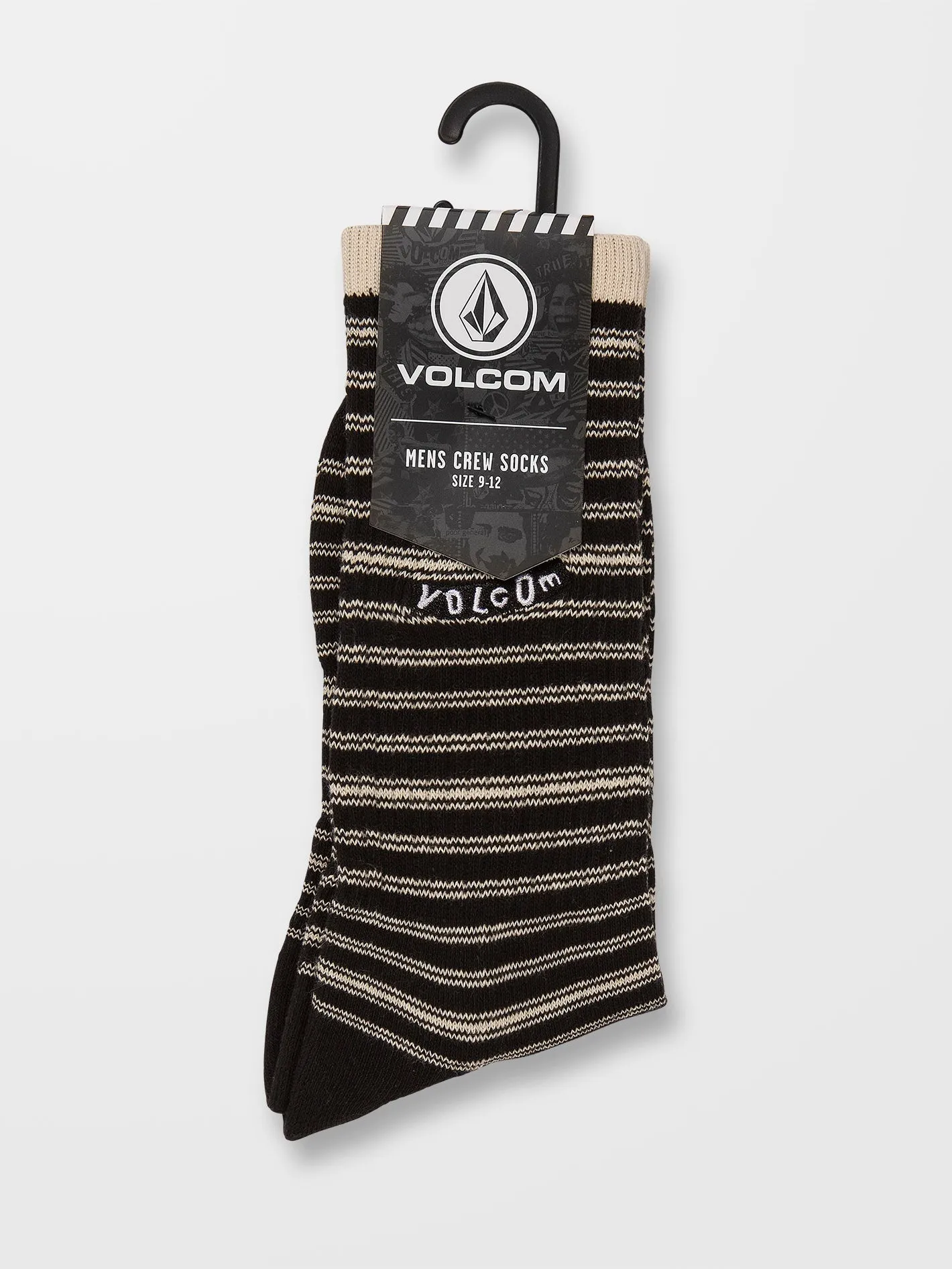 Stripes Socks - BLACK