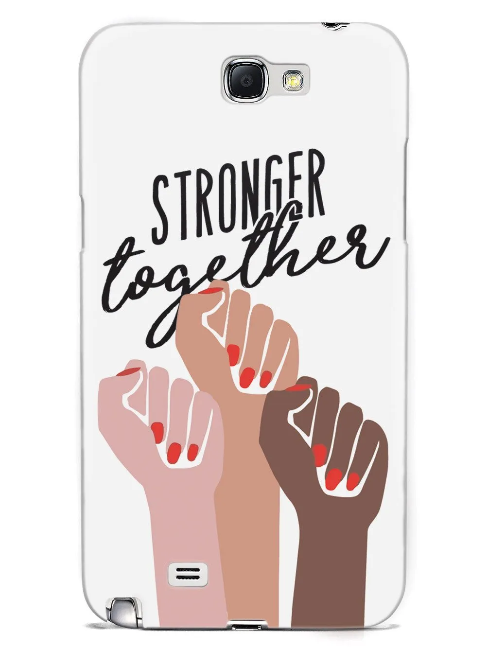 Stronger Together - Women's March Solidarity - White Case