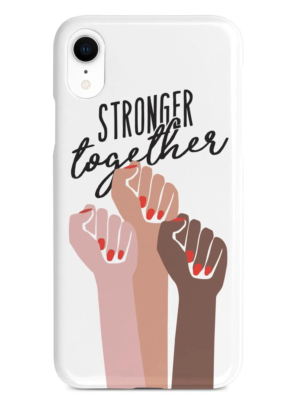 Stronger Together - Women's March Solidarity - White Case