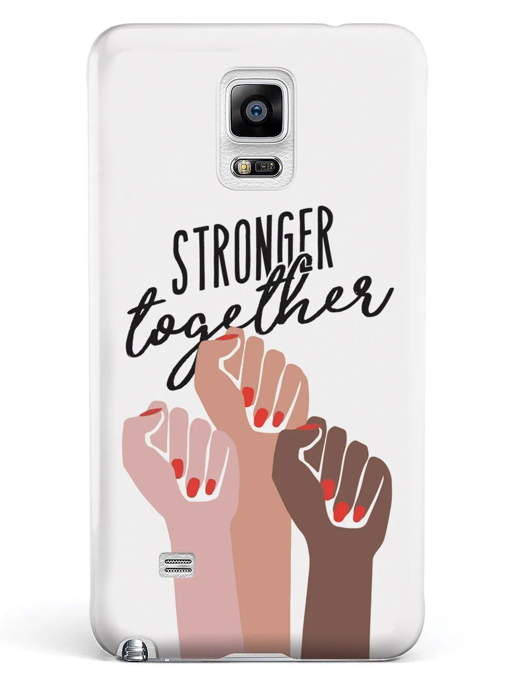 Stronger Together - Women's March Solidarity - White Case