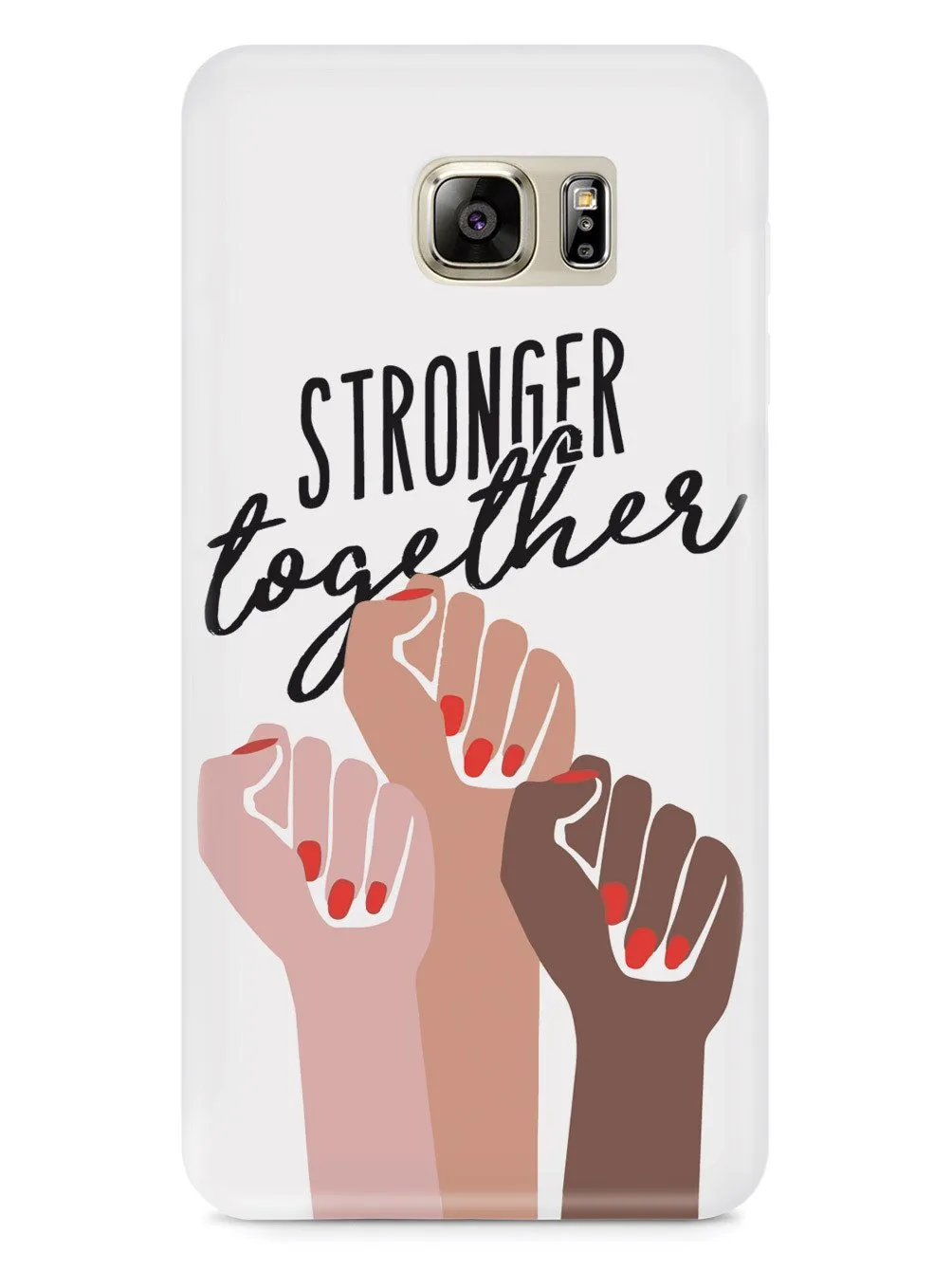 Stronger Together - Women's March Solidarity - White Case