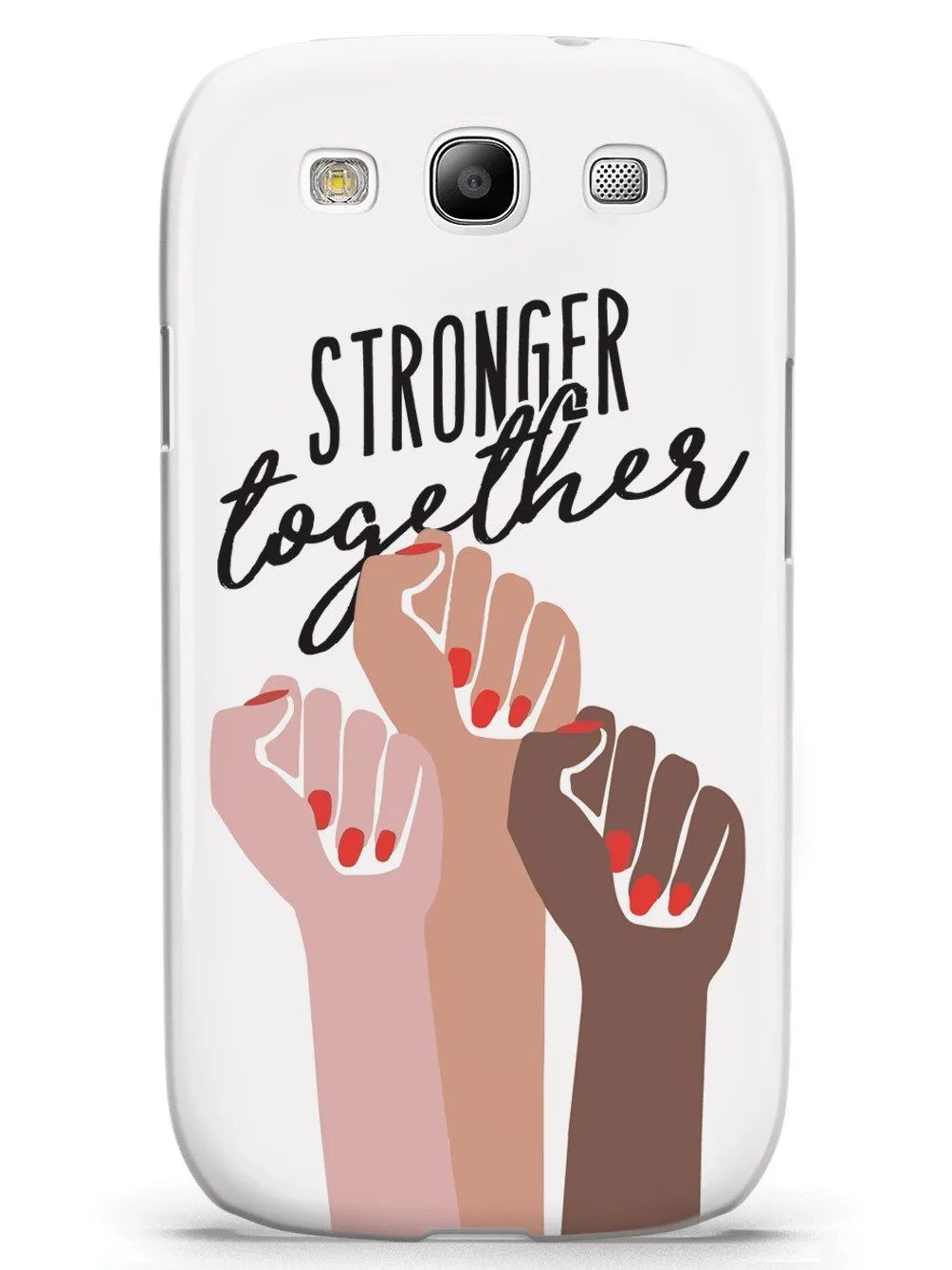 Stronger Together - Women's March Solidarity - White Case
