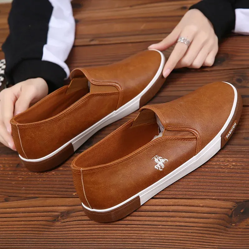 StyleMann LuxLeather Herren Slipper