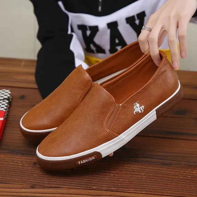 StyleMann LuxLeather Herren Slipper