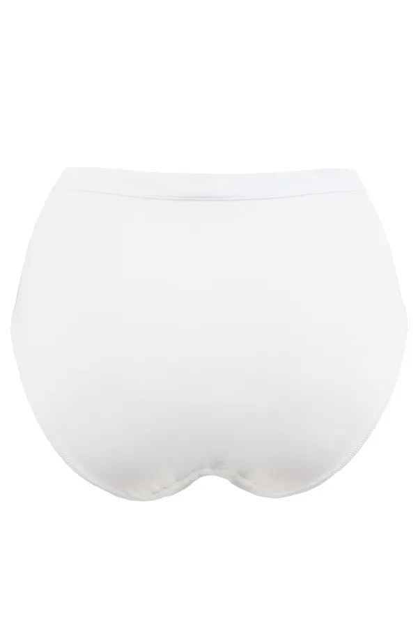Sublime Lace Brief - White