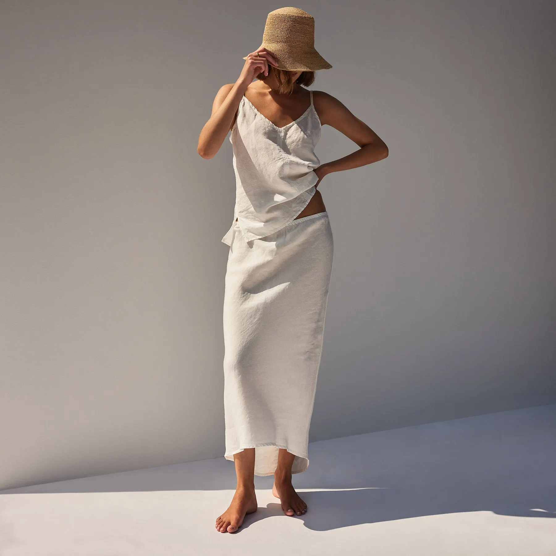 Surfside Skirt - Everest White Pigment
