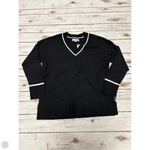 Sweater By Loft In Black, Size: M