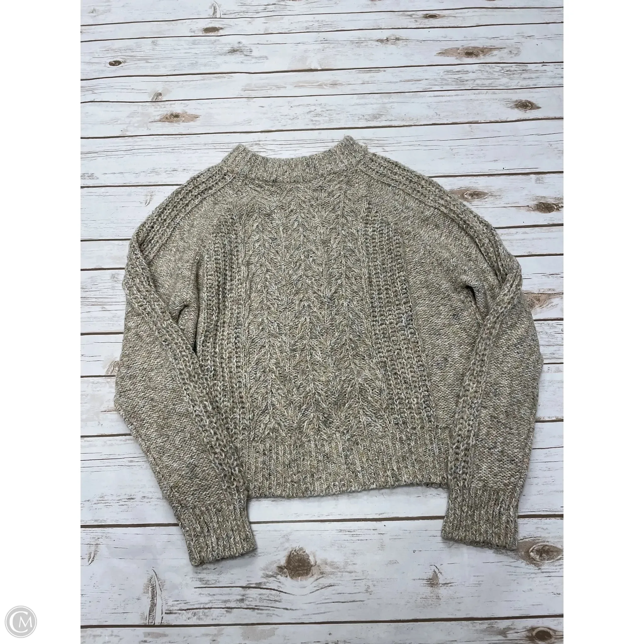 Sweater By Lucky Brand In Ombre Print, Size: L