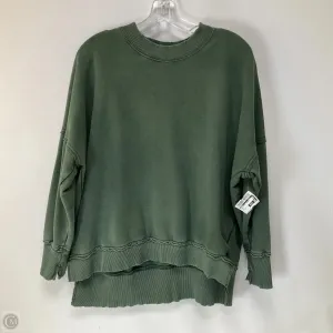 Sweatshirt Crewneck By Aerie In Green, Size: Xs