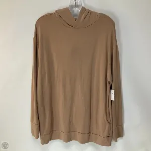 Sweatshirt Hoodie By Aerie In Tan, Size: S