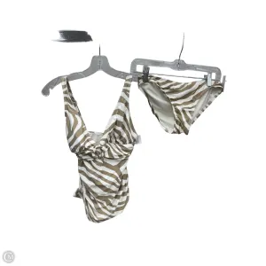 Swimsuit 2pc By Michael By Michael Kors In Animal Print, Size: Xs