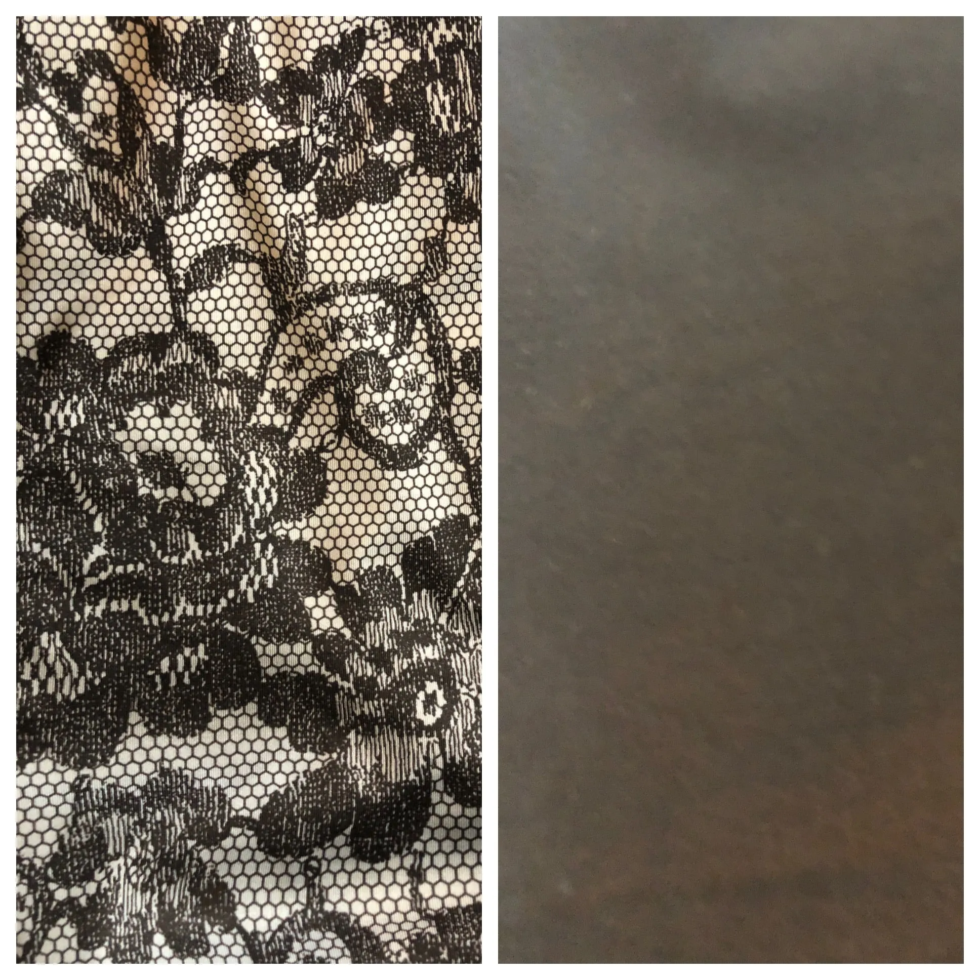 SWING DRESS BLACK LACE/BLACK