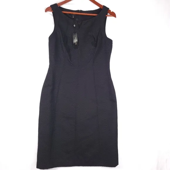 Talbots Sheath Dress Black Women's 10 NWT