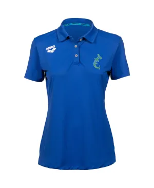 Te Arawa Women's Solid Polo - Royal
