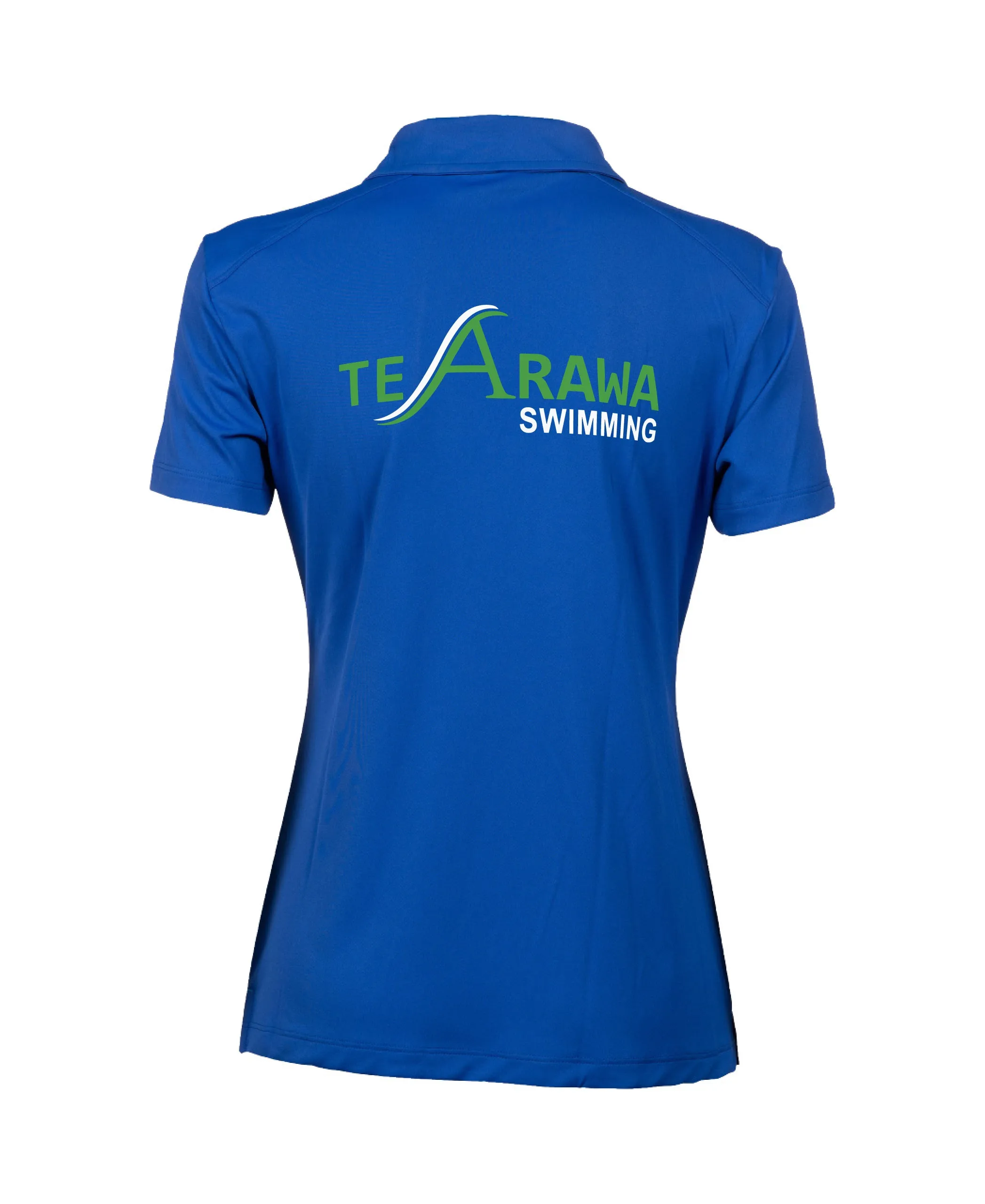 Te Arawa Women's Solid Polo - Royal