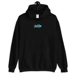 Teal & Black Box Logo Hoodie