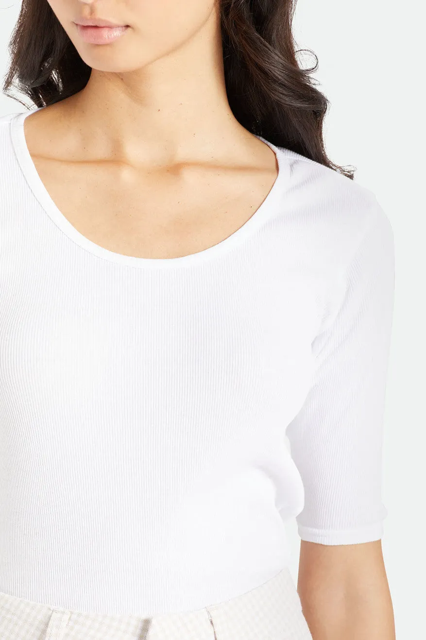 Tennessee Scoop Neck - Black/Pine Bark