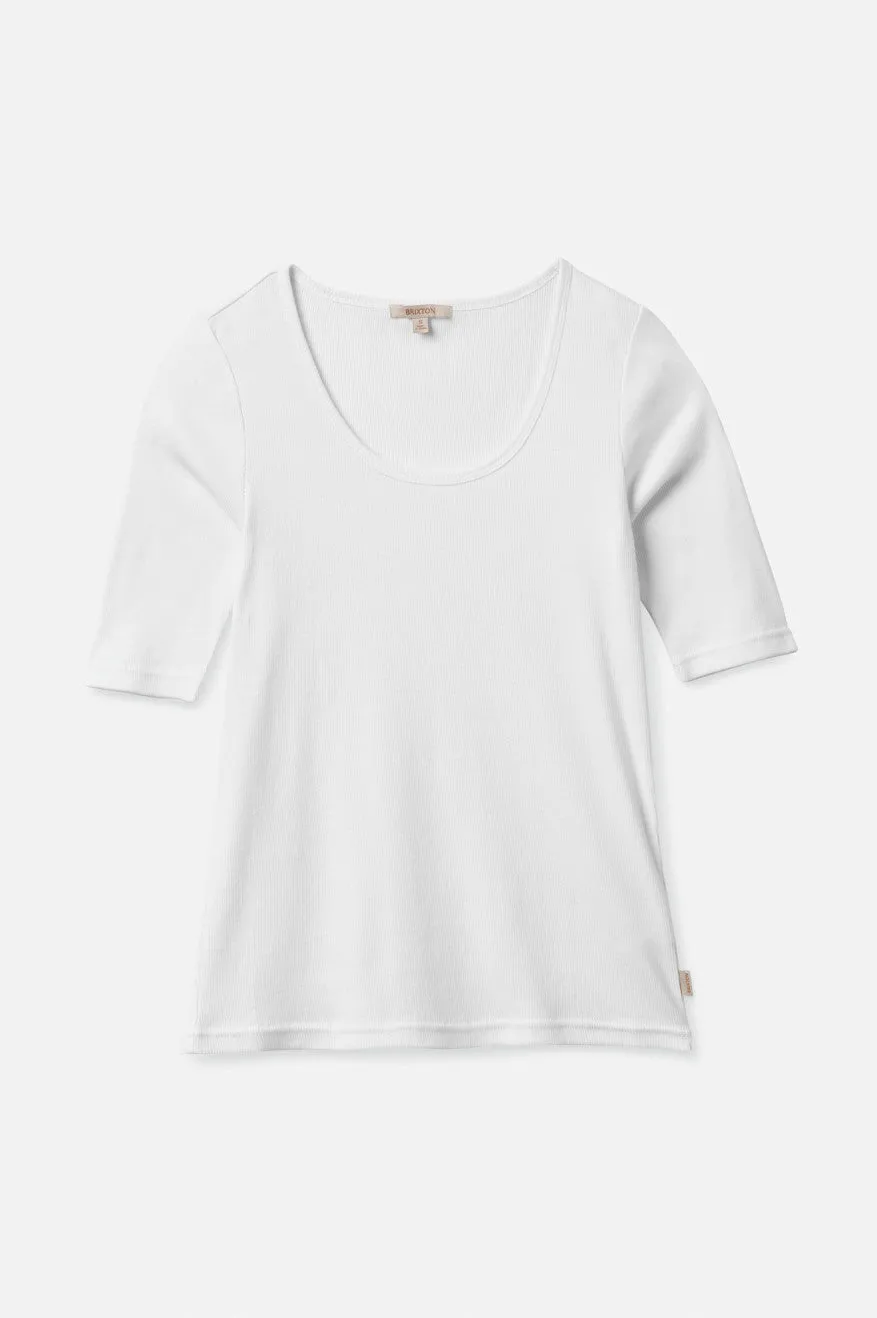Tennessee Scoop Neck - Black/Pine Bark