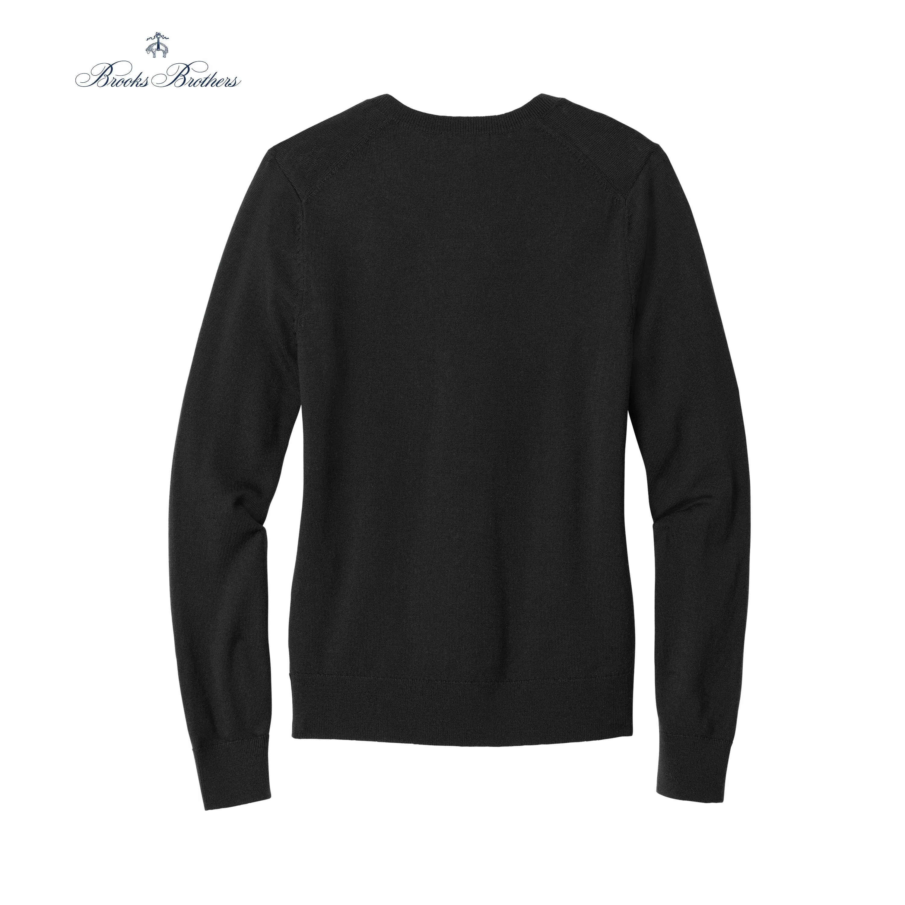 The Citadel, Barracks, Brooks Brothers ® Women’s Washable Merino V-Neck Sweater