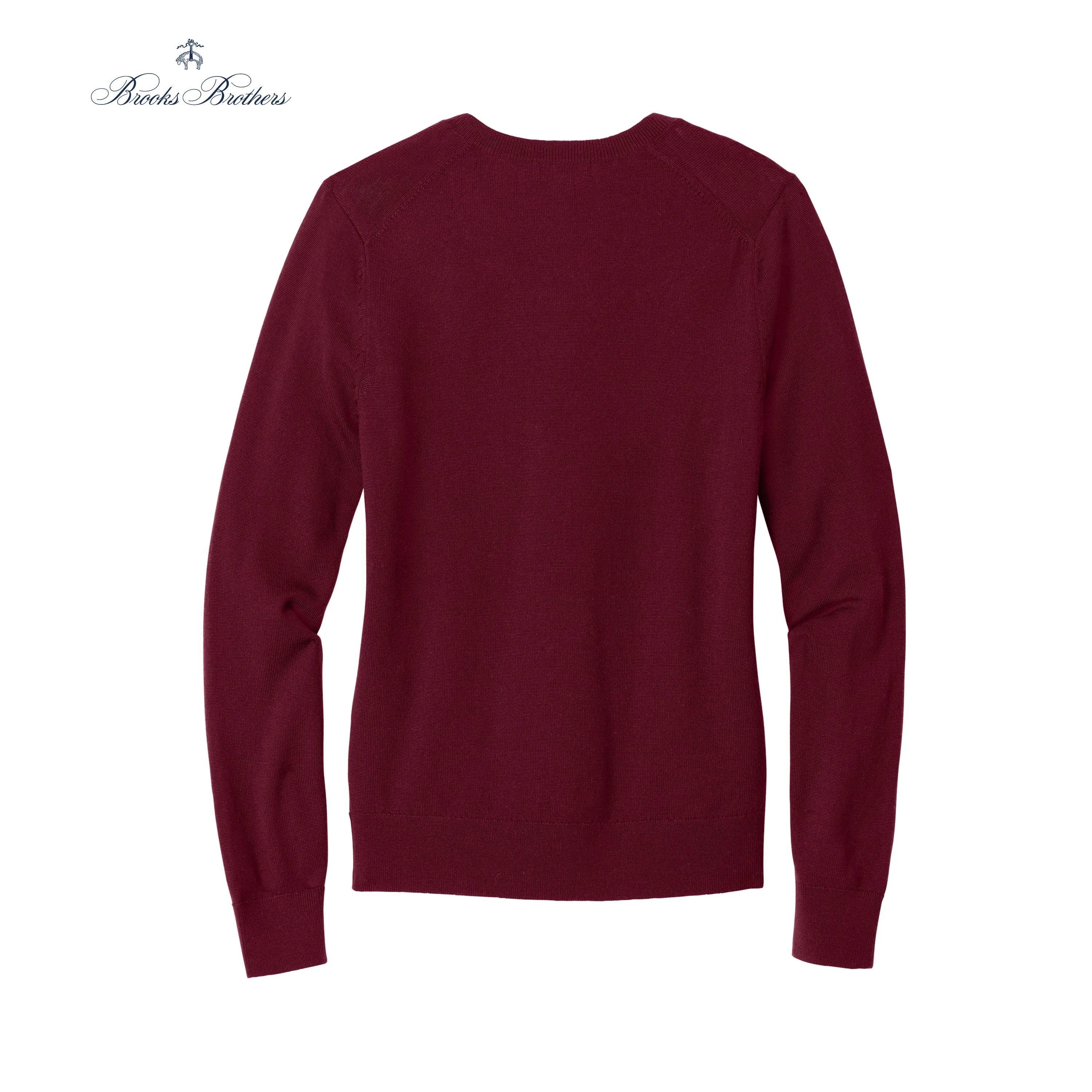 The Citadel, Barracks, Brooks Brothers ® Women’s Washable Merino V-Neck Sweater