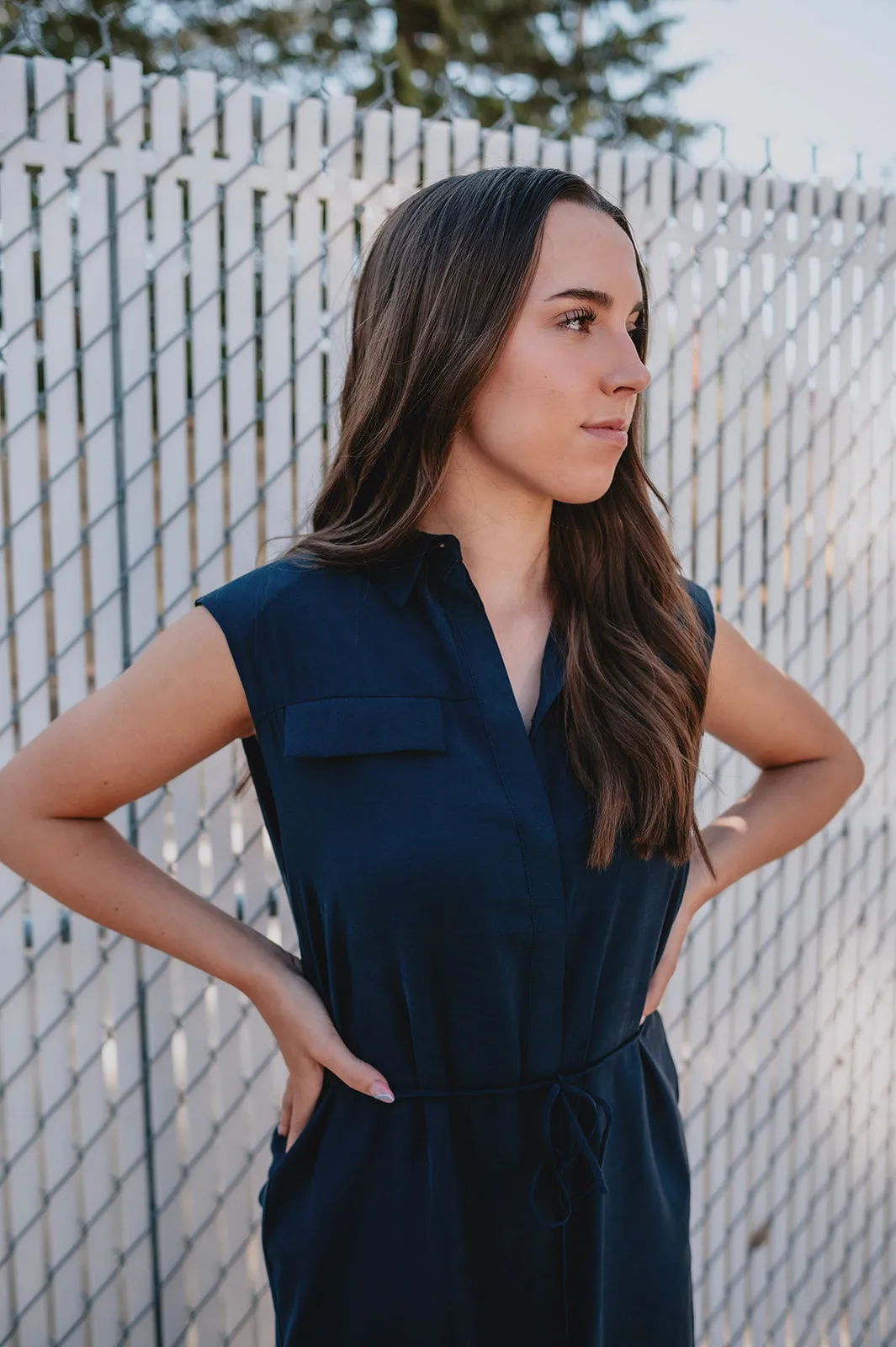 The Cretani Dress - Total Eclipse