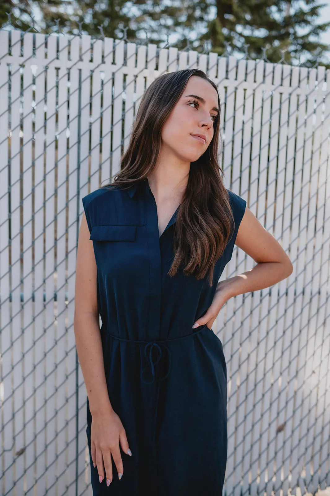 The Cretani Dress - Total Eclipse