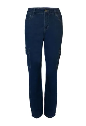 The Journey Slim Fit Cargo Jeans by Ethyl