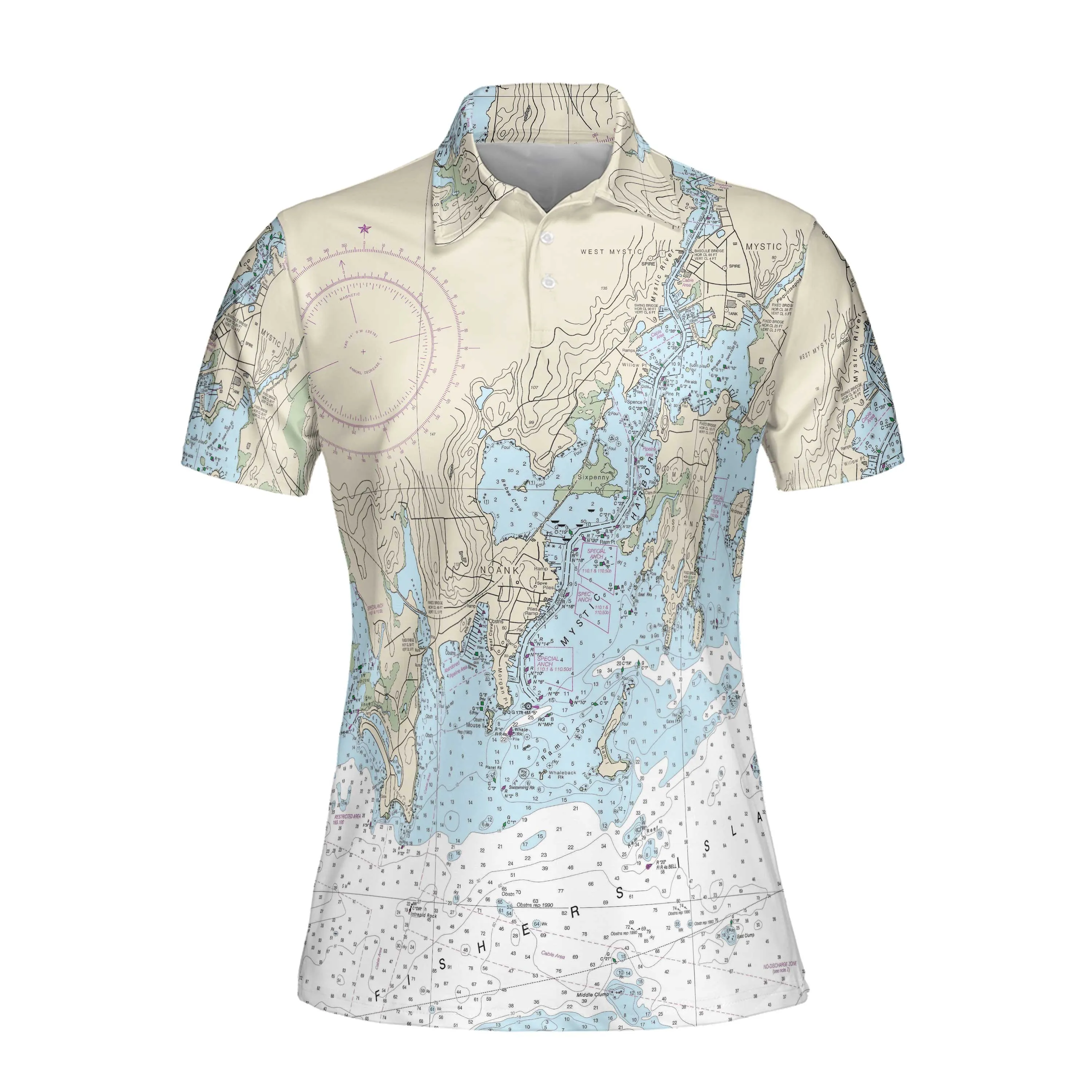 The Mystic Harbor Women's Polo