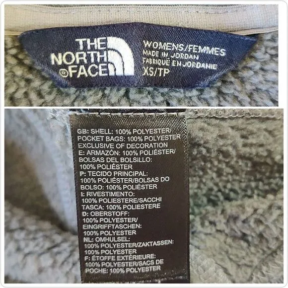 The North Face Crescent Full Zip Fleece Lined Jacket XS