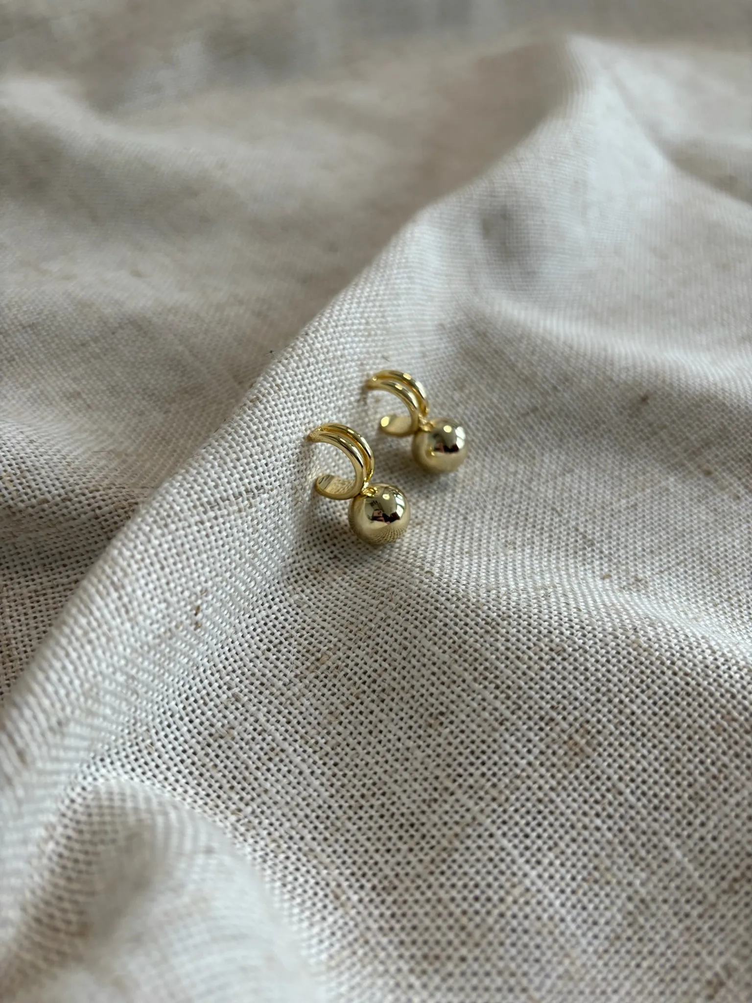 The Roberts Hoop Earring - Gold