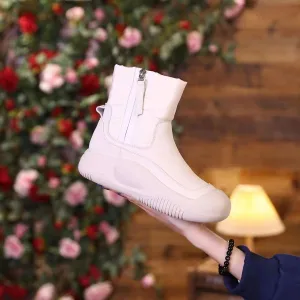 Thick sole heightening versatile snow boots