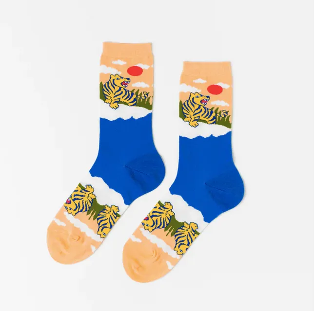 Tiger Crew Socks - Women's