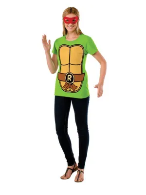 Tmnt Raphael Ladies Tee Size Xl