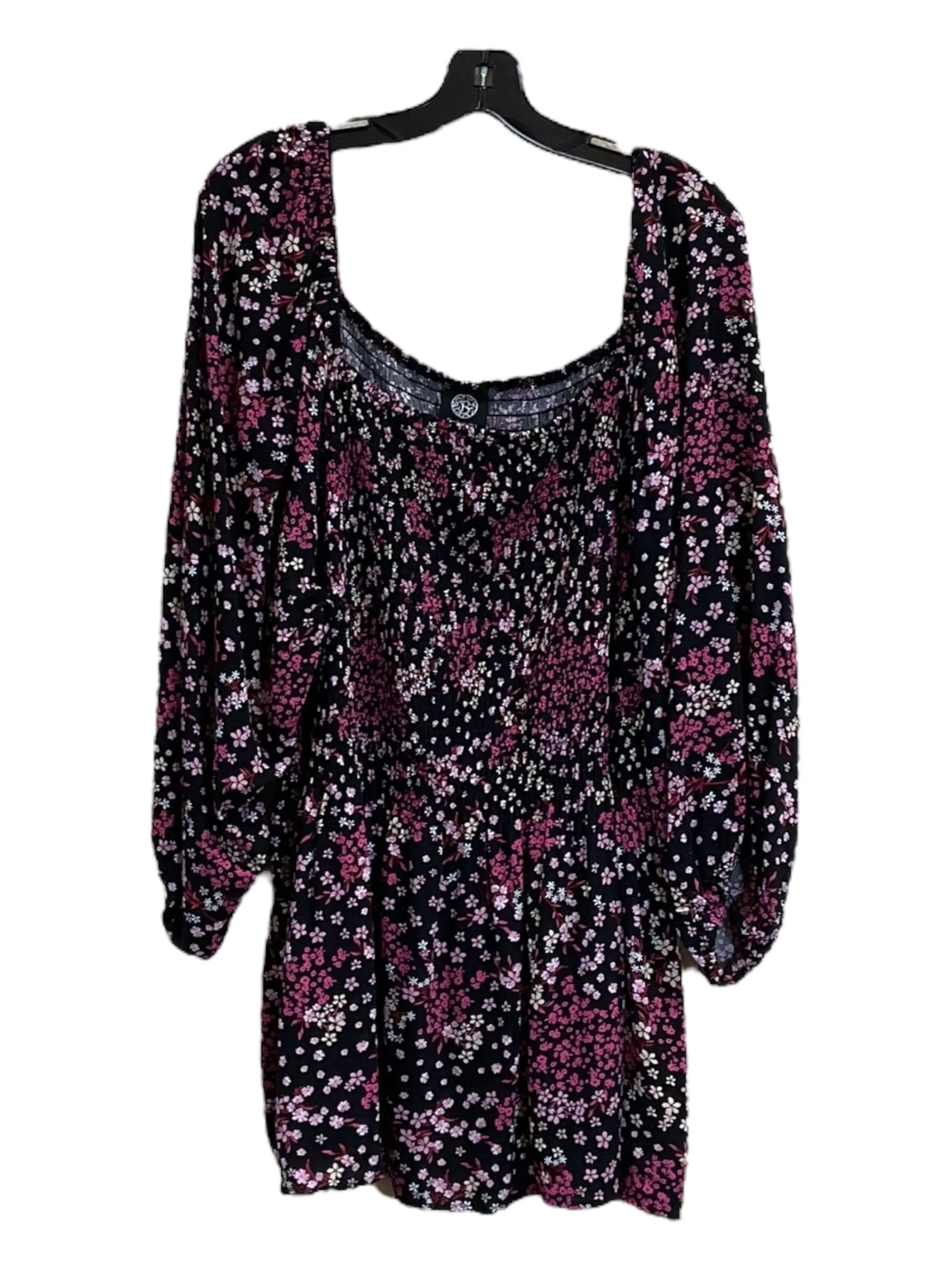 Top 3/4 Sleeve By Bobeau  Size: 3x