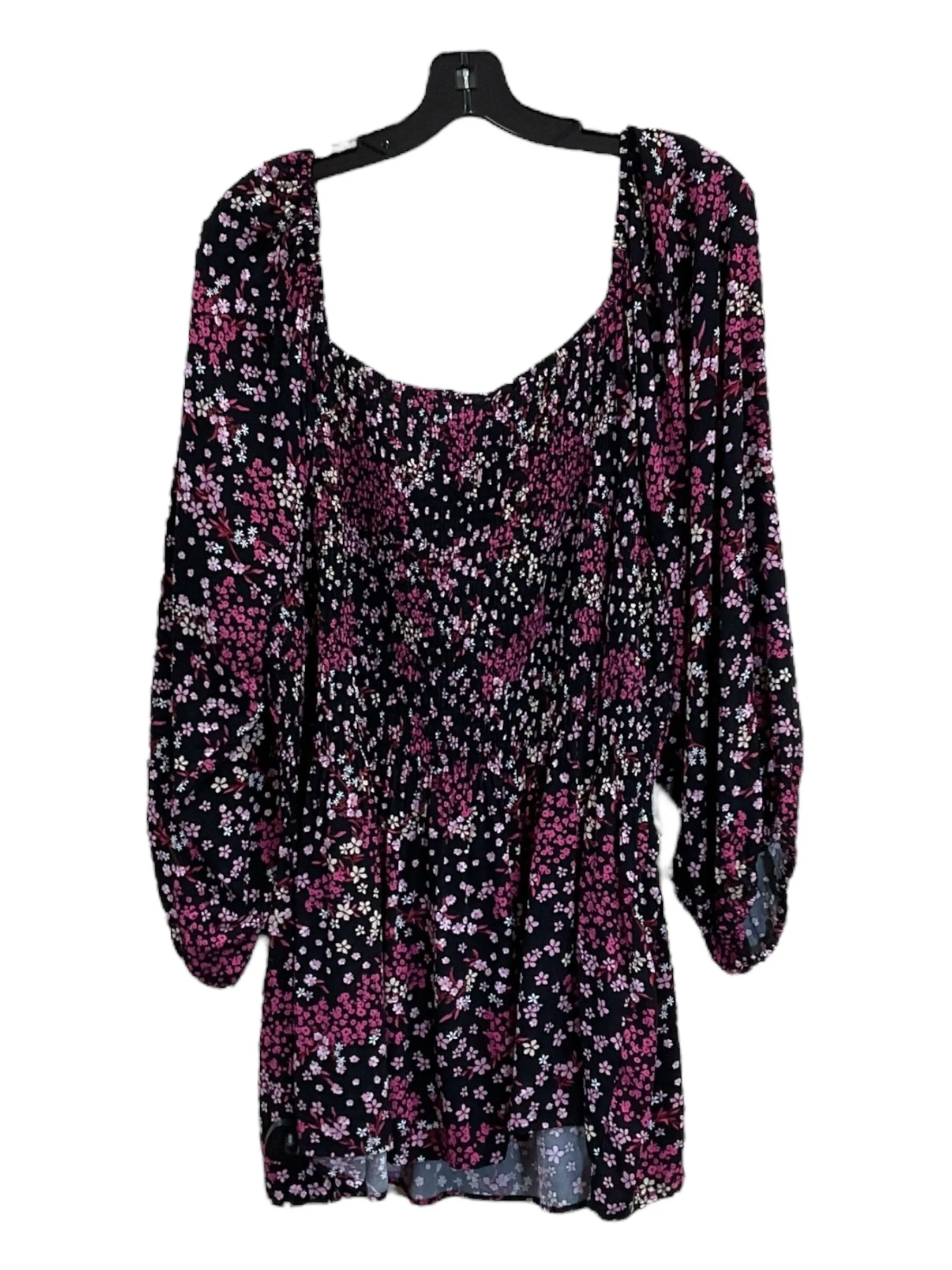 Top 3/4 Sleeve By Bobeau  Size: 3x