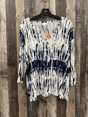 Top 3/4 Sleeve By Zenergy By Chicos  Size: Xl