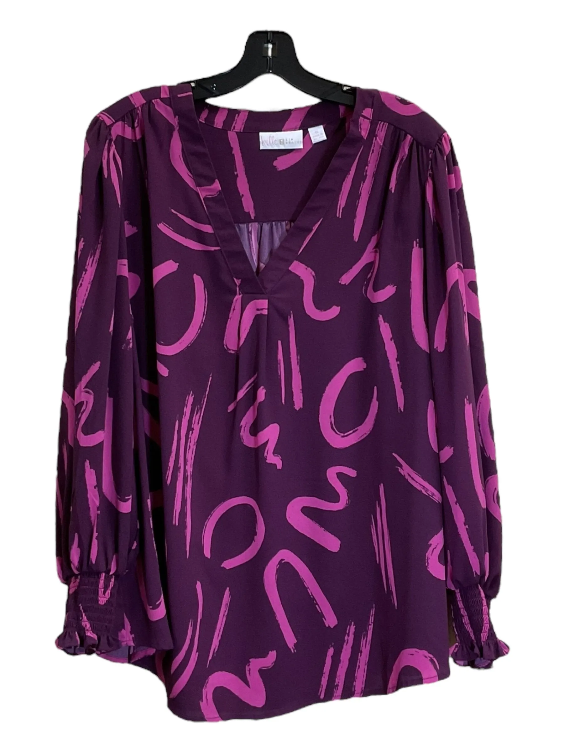 Top Long Sleeve By Belle By Kim Gravel  Size: 1x