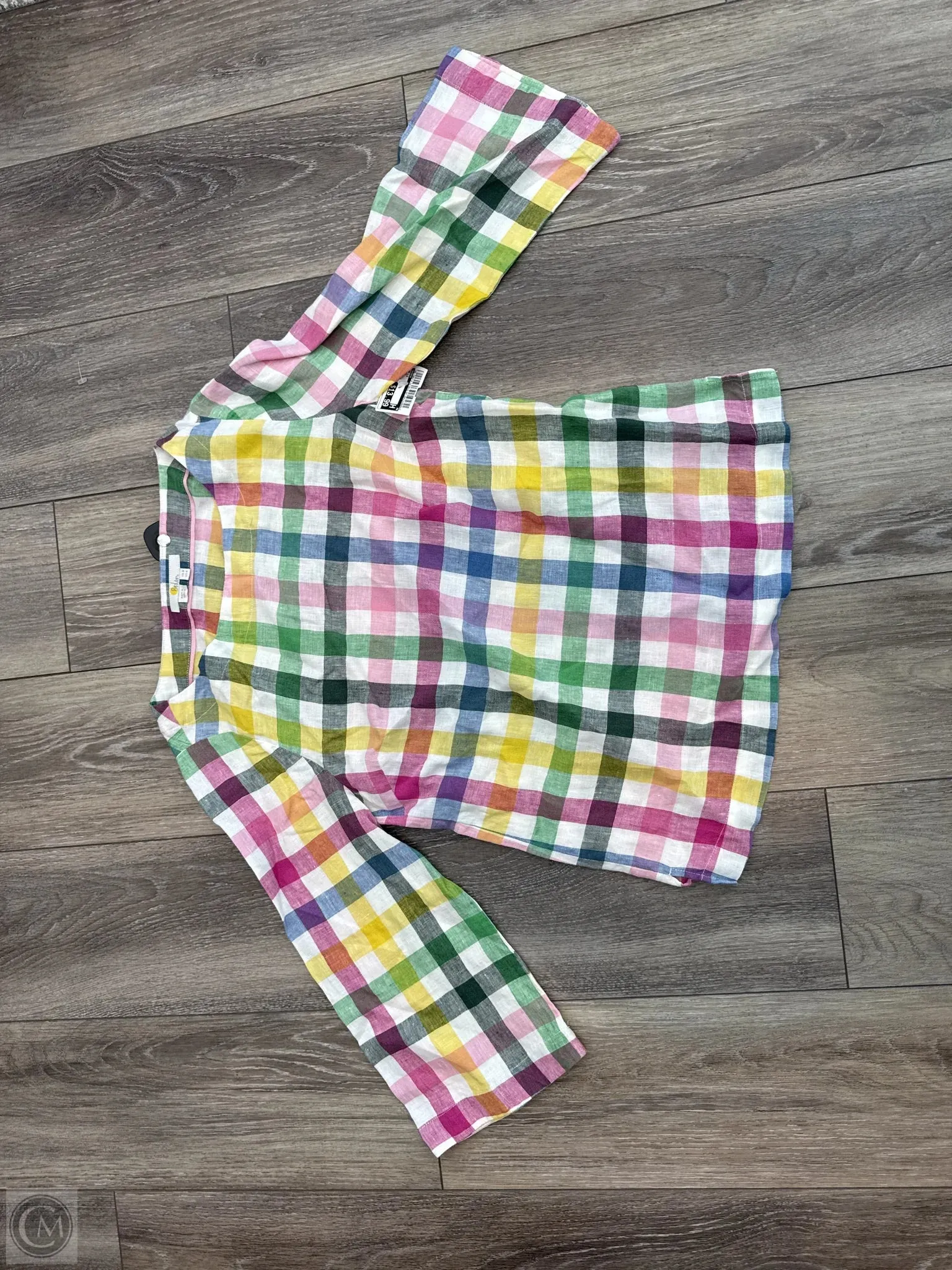 Top Long Sleeve By Boden In Green, Size: S