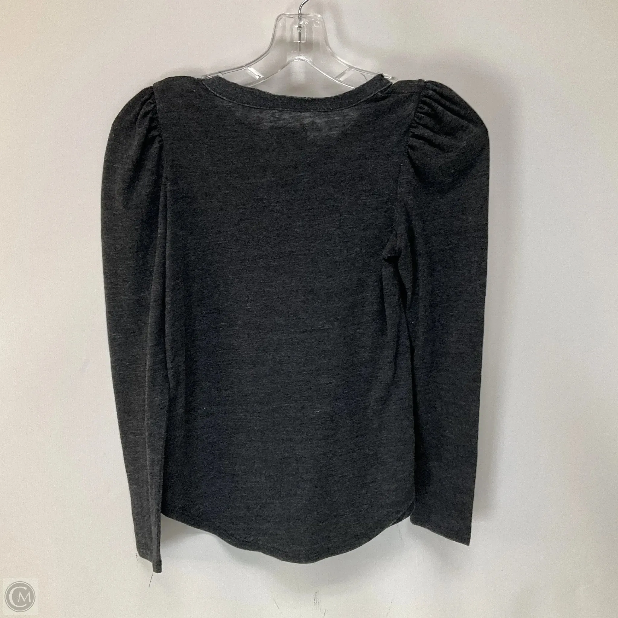 Top Long Sleeve By Chaser In Grey, Size: Xs