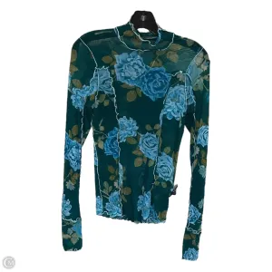Top Long Sleeve By Free People In Green, Size: S