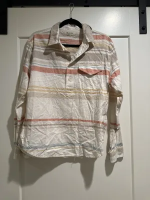 Top Long Sleeve By Madewell  Size: M