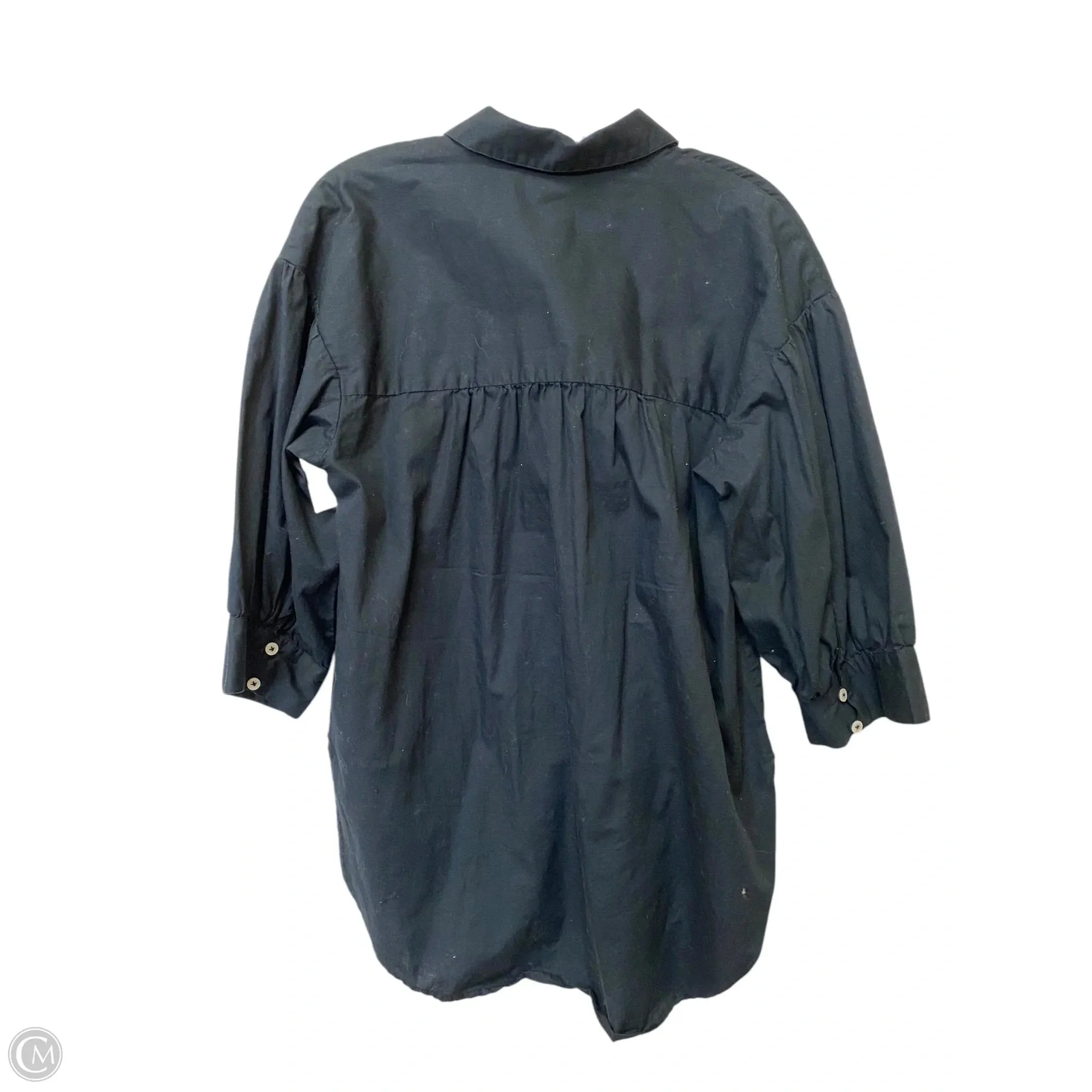 Top Long Sleeve By Maeve In Black, Size: M