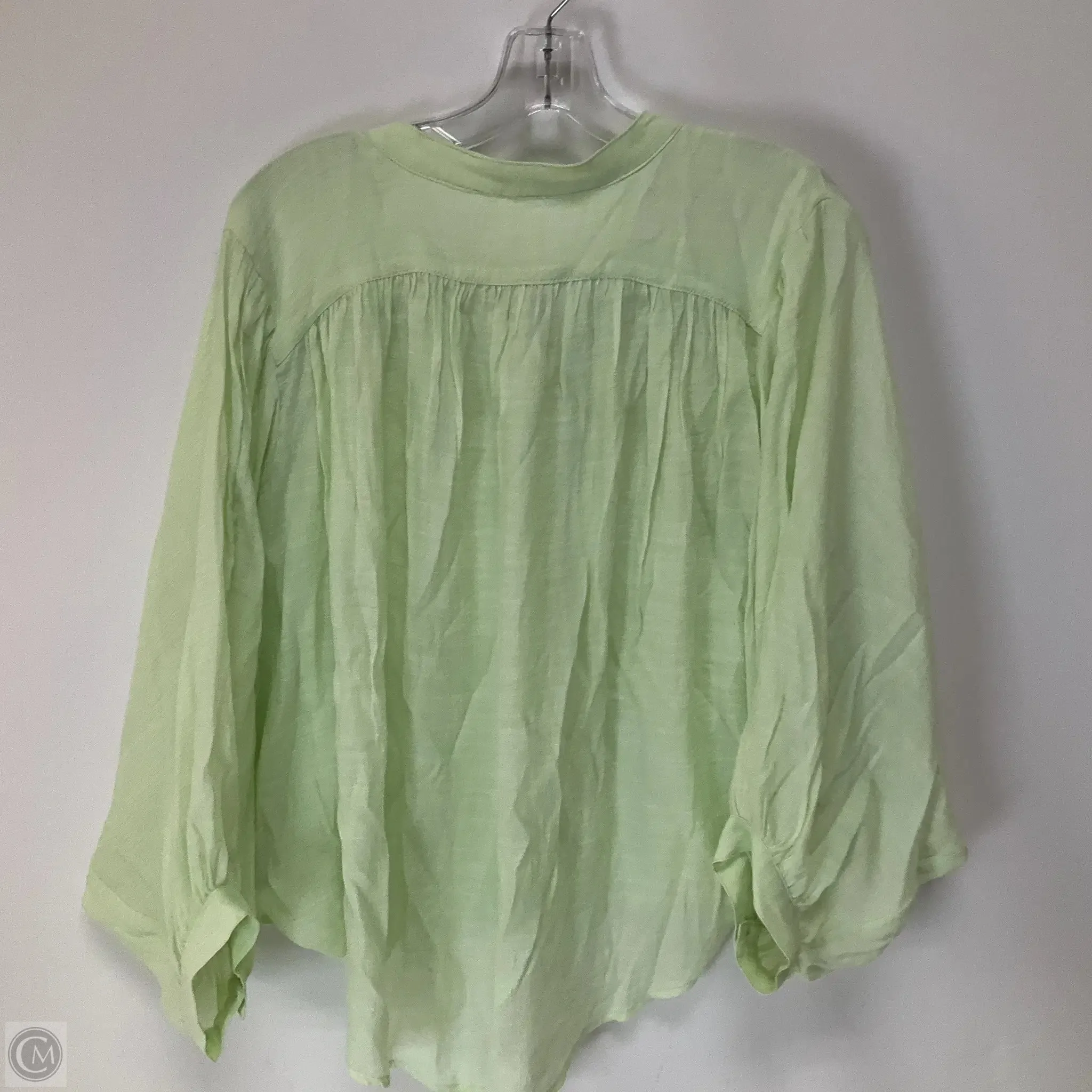Top Long Sleeve By Maeve In Green, Size: M